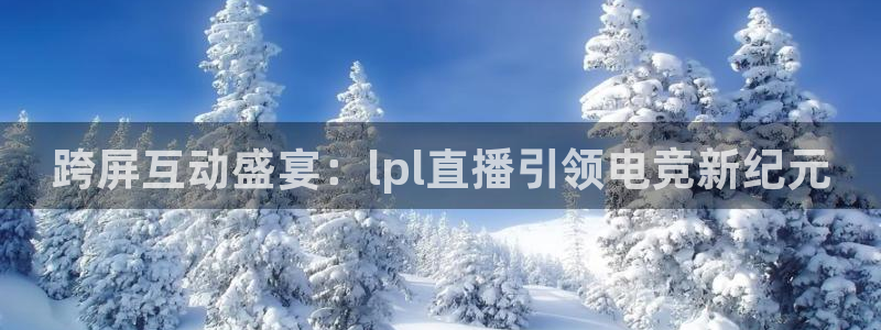 熊猫体育平台直播：跨屏互动盛宴：lpl直播引领电竞新纪元